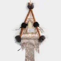 Панно "Вождь" 30х3х60 см