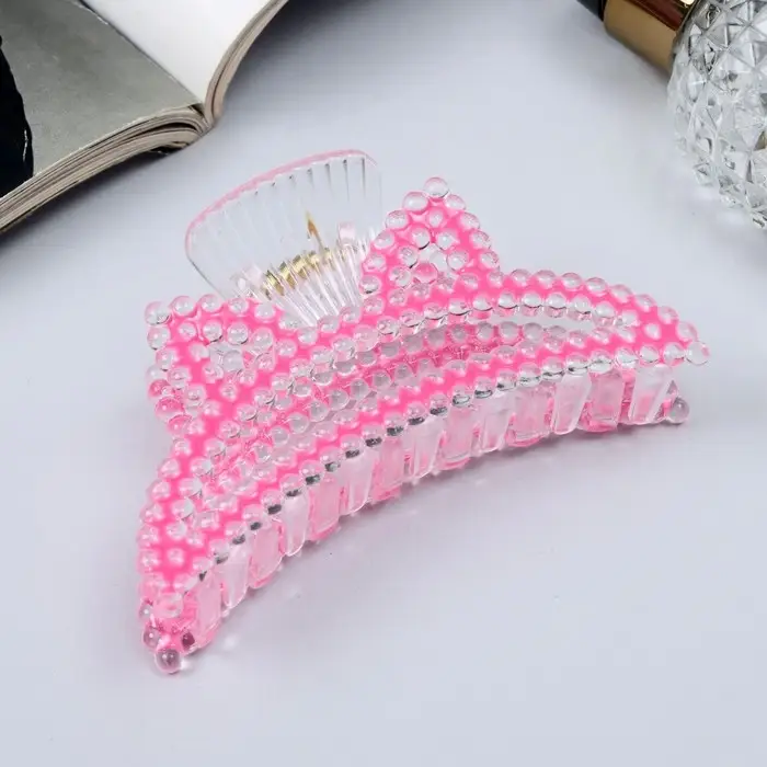 Крабик для волос «Хелен колор», дуга ушки, 10 см, МИКС Крабик для волос «Хелен колор», дуга ушки, 10 см, МИКС