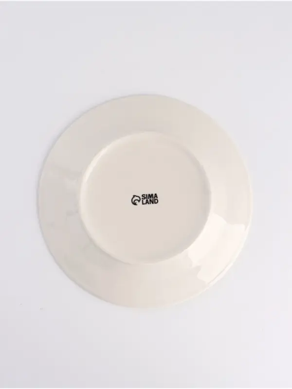 Тарелка новогодняя плоская &laquo;Новогодний хоровод&raquo;, d=20 см