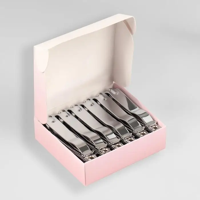 Кусачки книпсер педикюрные, с пилкой, 7.6 см, в коробке