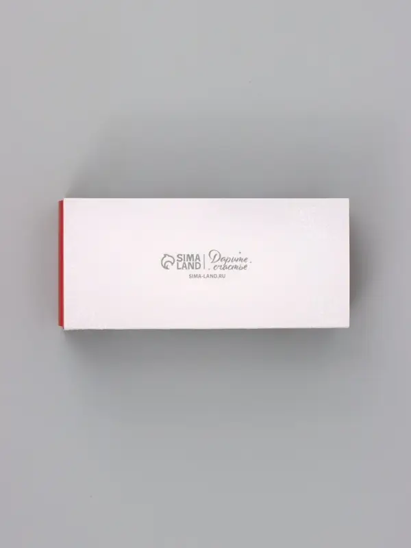 Коробка подарочная для 3 конфет &laquo;Ёлочные шары&raquo;, 13.3&times;3.3&times;5.8 см