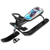 Снегокат «Тимка спорт 2 Гонки», ТС2, цвет чёрный Снегокат «Тимка спорт 2 Гонки», ТС2, цвет чёрный