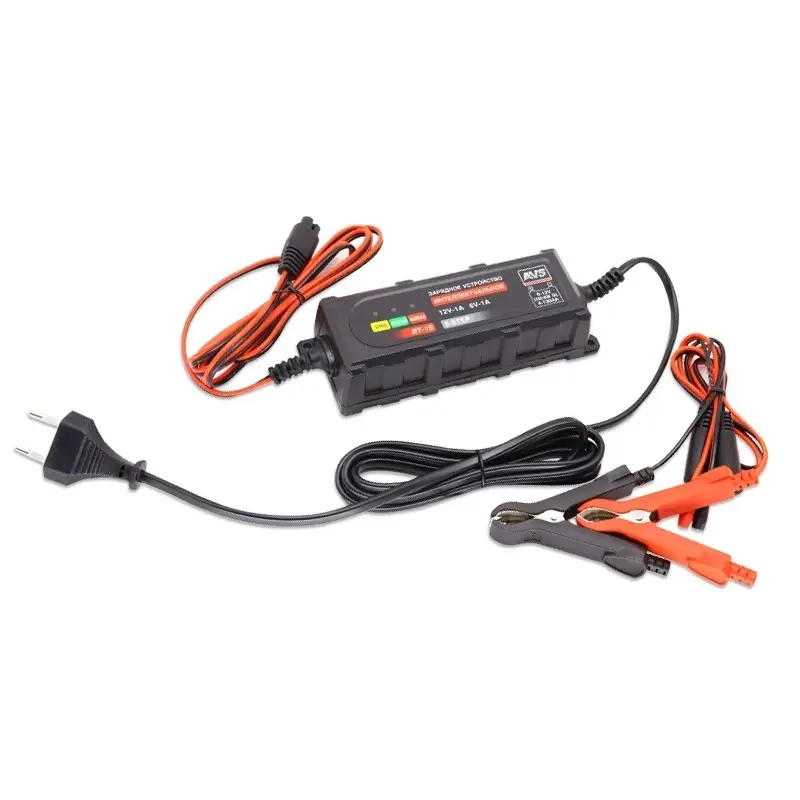 Зарядное устройство для автомобильного аккумулятора AVS BT-1S (1A, 20W) 6/12V