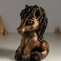 Копилка "Понни" 25х16х20 см, бронза