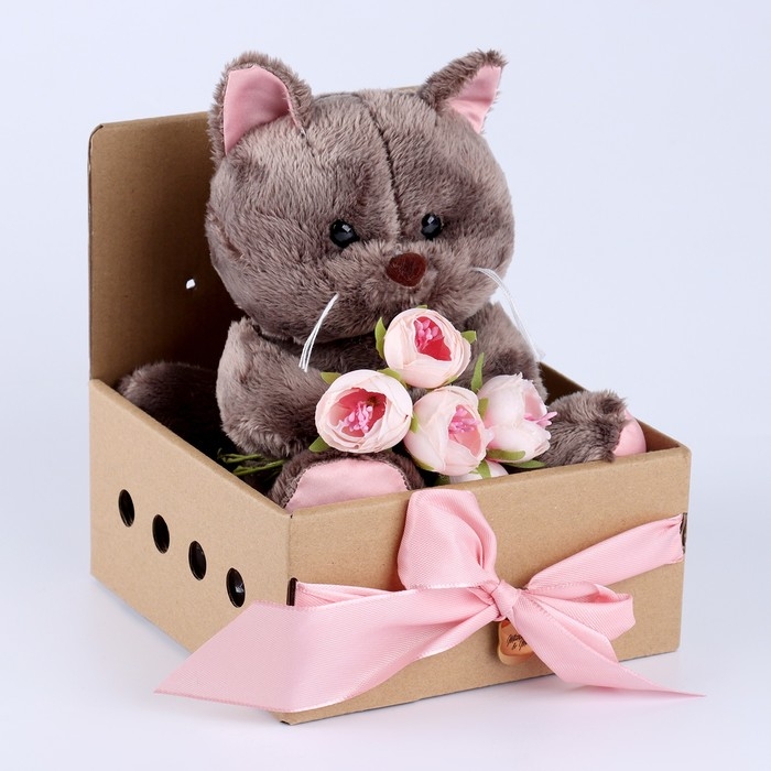 Мягкая игрушка Мягкая игрушка "Marta", кошечка, МИКС