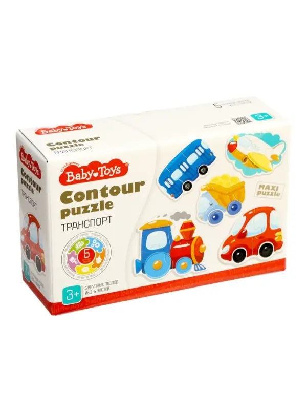 Пазлы контурные Десятое Королевство &laquo;Транспорт&raquo;