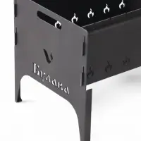 Мангал разборный &laquo;Булава&raquo; мини, 40&times;30&times;32 см, толщина металла 2 мм, с сумкой