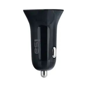 Автомобильное зарядное устройство с кабелем USB на MicroUSB + 2 USB 2.4A AZ14 ISA черное