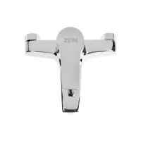 Смеситель для ванны ZEIN Z2080CR, картридж 40 мм, с душевым набором, латунь, хром