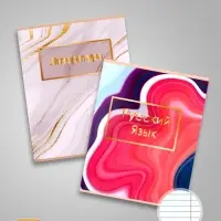 Набор предметных тетрадей Calligrata &laquo;Мрамор светлый&raquo;, 10 предметов, 48 листов, со справочным материалом, обложка из мелованного картона