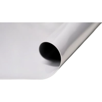 Скатерть на стол гиб. стекло Dekorelle 100х60см серое толщ. 0,8 мм