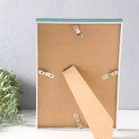 Фоторамка пластик формат А4 "Данте" голубая лагуна 31х21,8х2,5 см