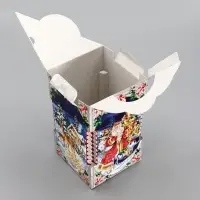 Подарочная новогодняя коробка &laquo;Чудесный&raquo;, для сладких подарков, 10.6&times;10.6&times;18.8 см
