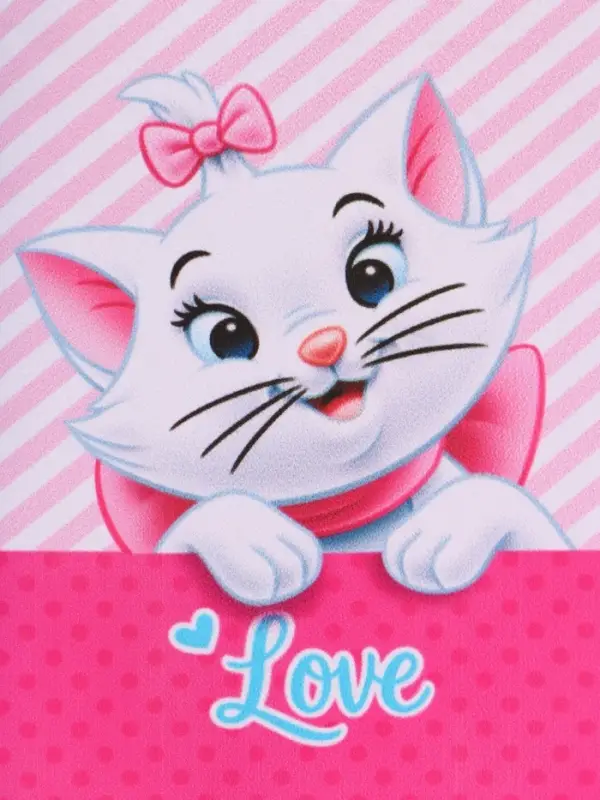 Кошелек детский на липучке &laquo;Мари&raquo;, Коты аристократы