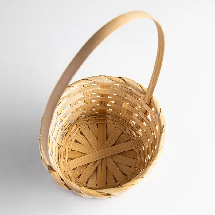 Набор корзин плетёных (бамбук), 17xH9xH30, 19×9.5×32, 21×10×3.24×11×35, 26×11×37, 5 шт.