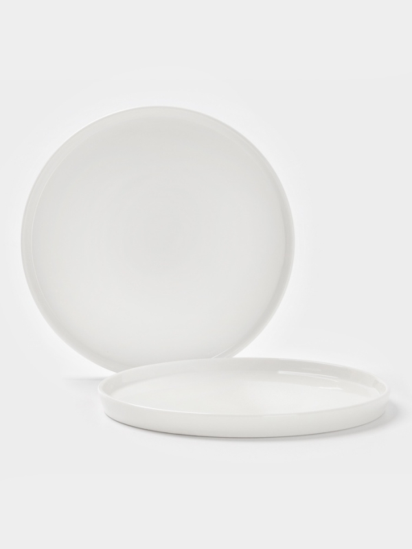 Набор тарелок 2 шт 20х2 см Magistro Набор тарелок 2 шт 20х2 см Magistro "White Snow"