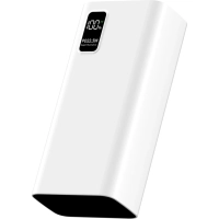 Внешний аккумулятор PERO PB07 30000 mAh,Li-Pol,output USB-C + 4USB-A,белый