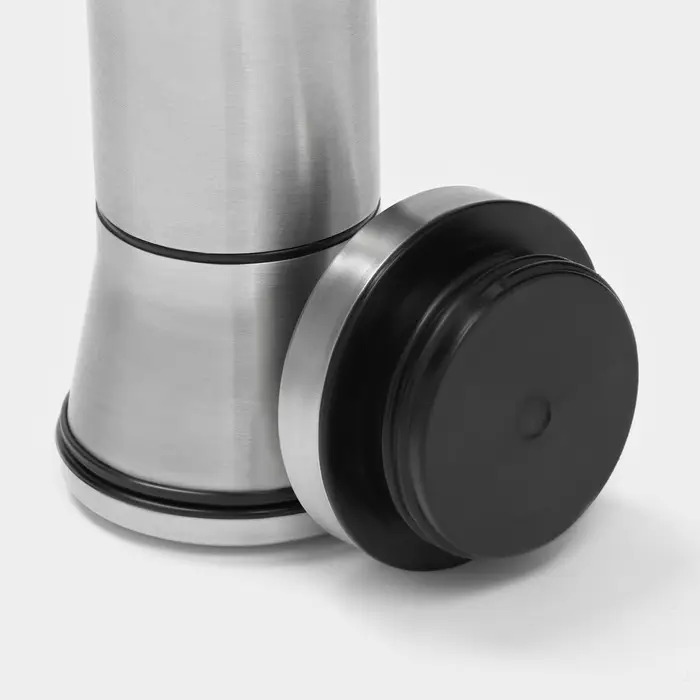 Мельница для специй Magistro &laquo;Металлик&raquo;, 13&times;5 см, керамический механизм, серебристая