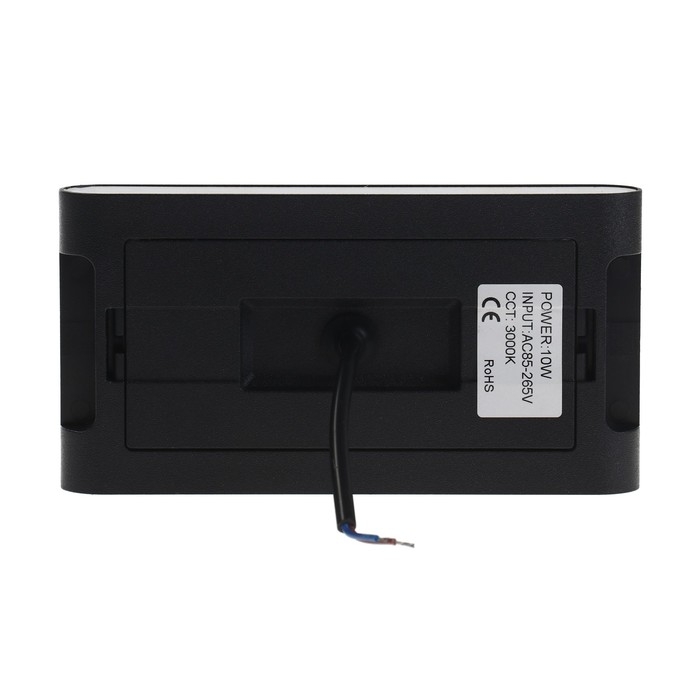 Светильник фасадный «Гловер», FSD-085, 10 Вт, 3000К, IP65, 220 В, пластик, черный Светильник фасадный «Гловер», FSD-085, 10 Вт, 3000К, IP65, 220 В, пластик, черный