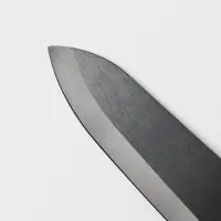Нож кухонный керамический Black, лезвие 15 см, ручка soft-touch, чёрный