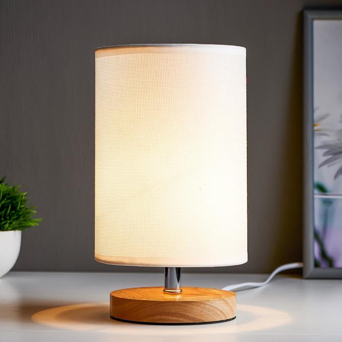 Лампа настольная 16494/1WT E27 40Вт белый 13,5х13,5х28 см RISALUX Лампа настольная 16494/1WT E27 40Вт белый 13,5х13,5х28 см RISALUX