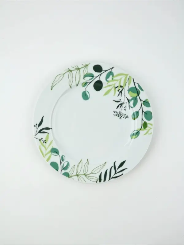 Тарелка керамическая «Природные мотивы», d=22 см