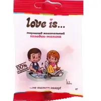 Мармелад Love Is &laquo;ЖуйМиксик&raquo;, холодок-малина, 20 г