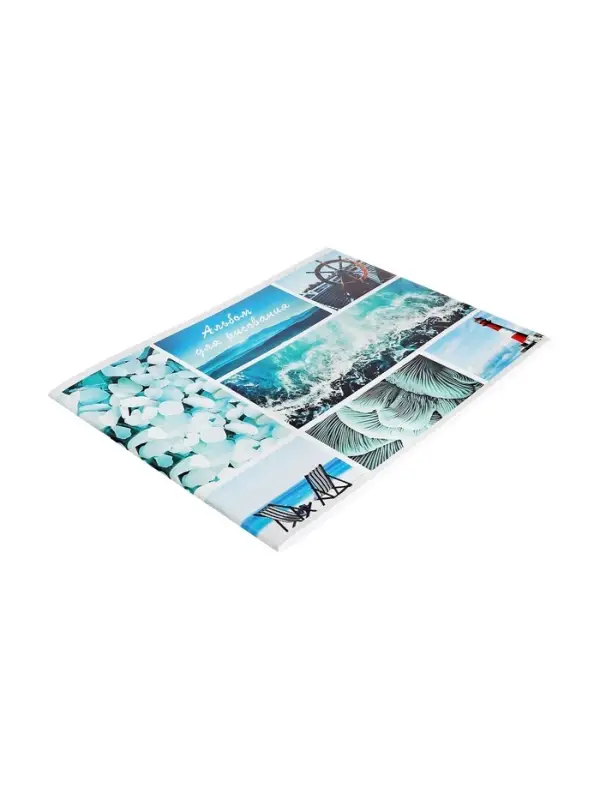 Альбом для рисования Calligrata &laquo;Морской микс&raquo; А4, 40 листов, на скрепке, плотность листов 100 г/м&sup2;, обложка из мелованного картона