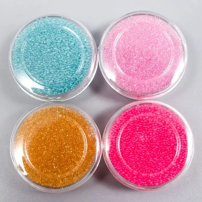 Микробисер стекло Микробисер стекло "Флёр" набор 4 цвета х10 гр