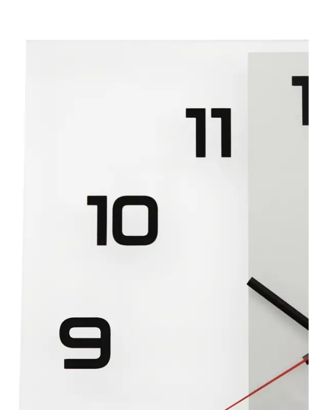 Часы настенные интерьерные &laquo;Полоса&raquo;, бесшумные, плавный ход, 35&times;35 см, стекло, от батарейки 1&times;АА