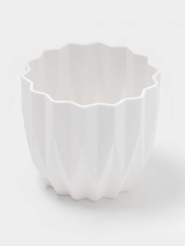 Кашпо  Кашпо "Stellar" 9,2х9,2х8 см, цвет белый