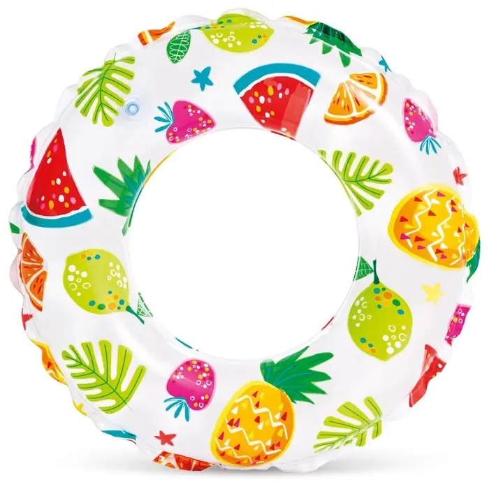 Круг для плавания &laquo;Яркий&raquo;, надувной, d=61 см, от 6-10 лет, МИКС, 59241NP INTEX
