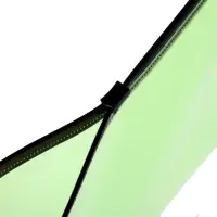 Папка-конверт на ZIP-молнии A5 Calligrata, 150 мкм, полупрозрачная салатовая