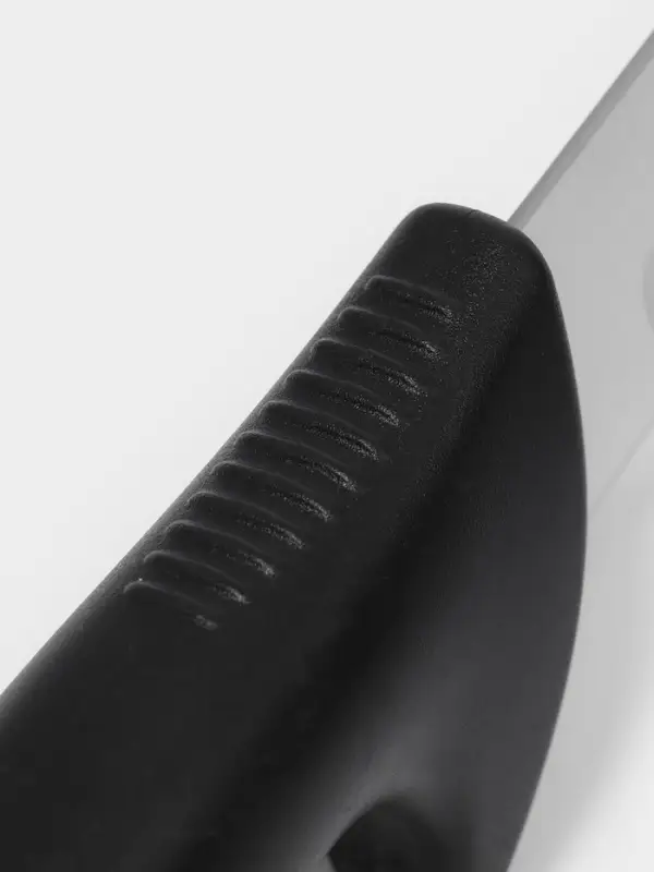 Нож кухонный слайсер Sharp, лезвие 30.5 см, нержавеющая сталь, чёрная ручка