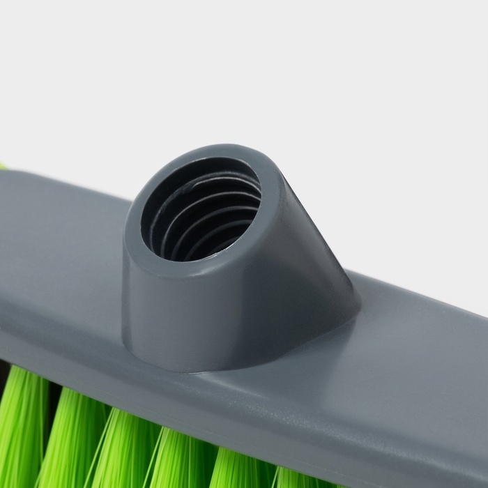 Щётка для пола Доляна, комплектующее, 27×6 см, зелёная Щётка для пола Доляна, комплектующее, 27×6 см, зелёная