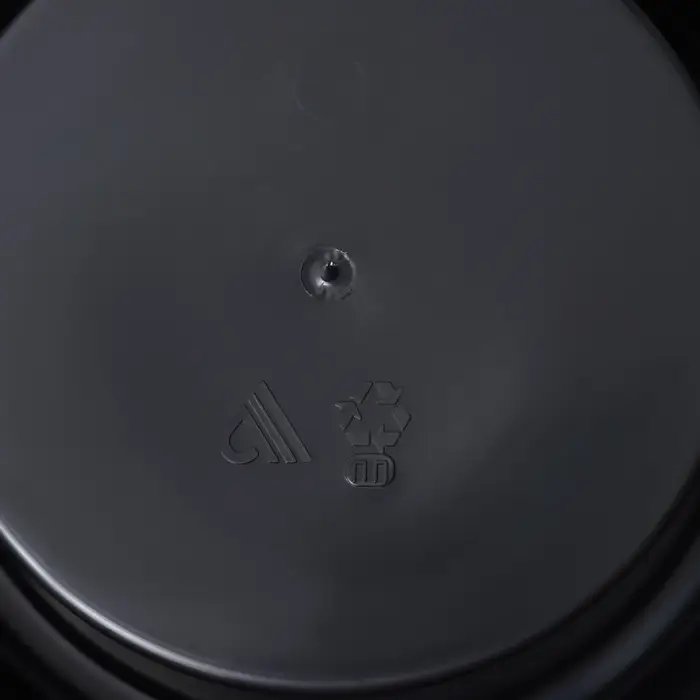 Ваза для цветов, 3 л, d=19 см, h=33 см, пластиковая, чёрная