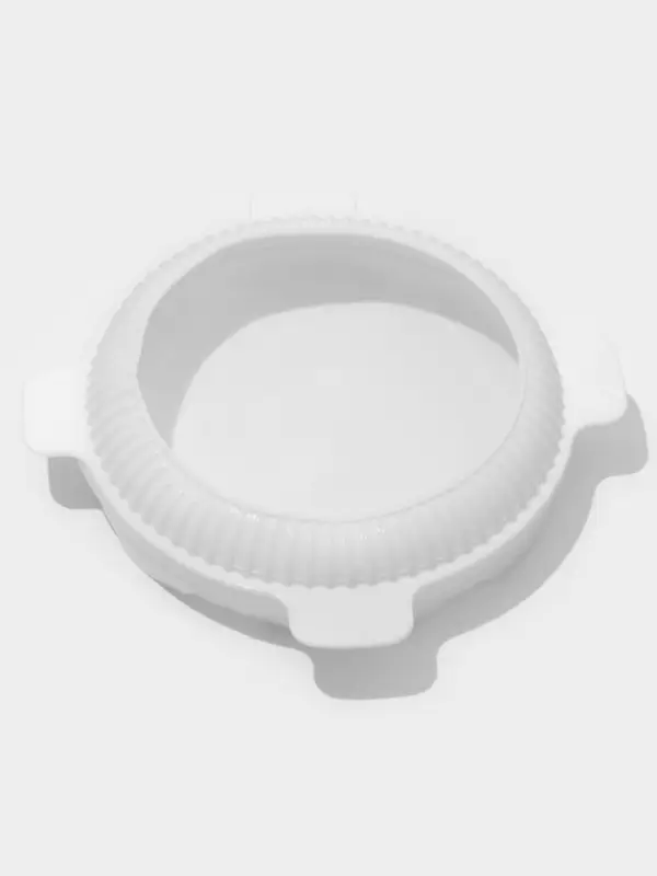 Форма для муссовых десертов и выпечки &laquo;Круг&raquo;, 23.5&times;23.5 см, внутренний d=16 см, силикон, белая