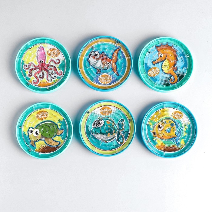 Головоломка «Морские жители», виды МИКС Головоломка «Морские жители», виды МИКС