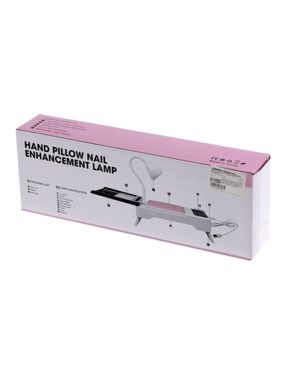 Лампа для гель лака, LED. 24 диода, 72 Вт, от USB, складная, белая Лампа для гель лака, LED. 24 диода, 72 Вт, от USB, складная, белая