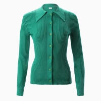 Джемпер женский MINAKU: Knitwear collection цвет зёленый, размер 46-48