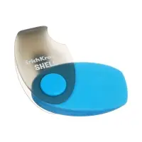 Ластик в пластиковом футляре ErichKrause Shell, мягкий, гипоаллергенный, МИКС