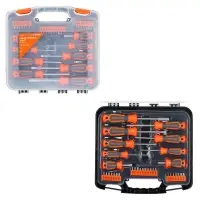 Набор отвёрток и бит 33пр. (SL, PH, PZ, HEX, TORX, SQUARE) пласт.кейс