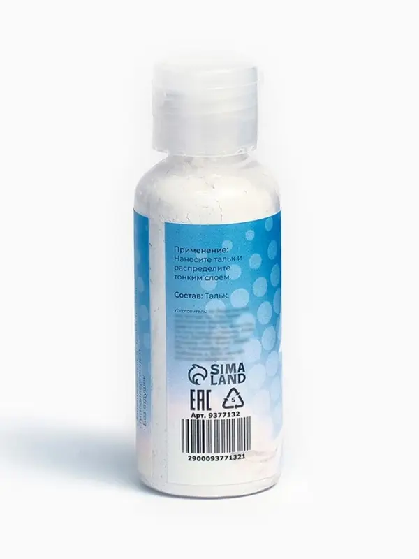 Тальк косметический Secret Beauty, для депиляции, 50 мл