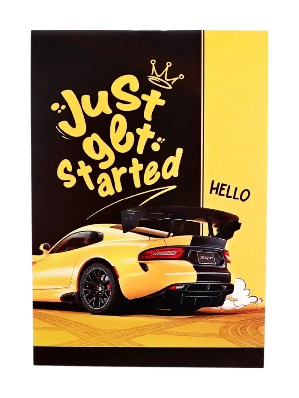 Блокнот А6, 32 листа в клетку на скрепке  Блокнот А6, 32 листа в клетку на скрепке "Мэн микс", обложка мелованный картон, блок офсет, МИКС