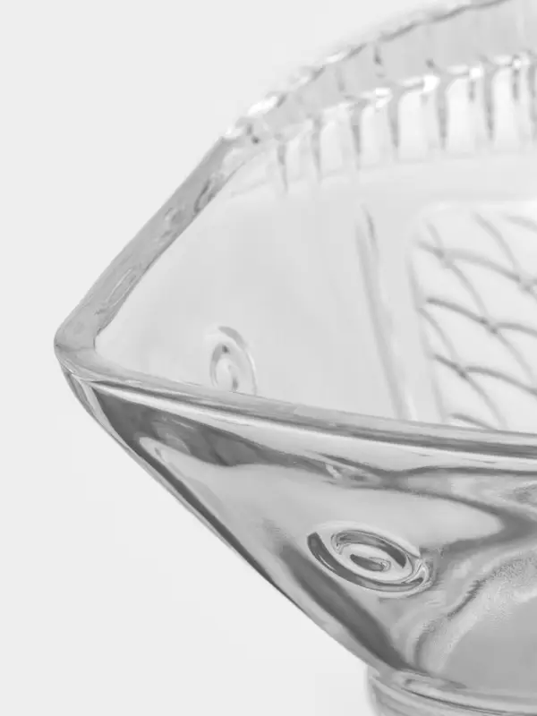 Салатник стеклянный Fish, 21&times;16 см