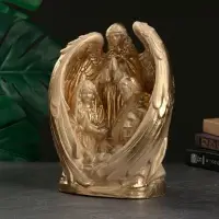 Фигура гипс &laquo;Ангел Хранитель&raquo;, слоновая кость, 31&times;23&times;15 см