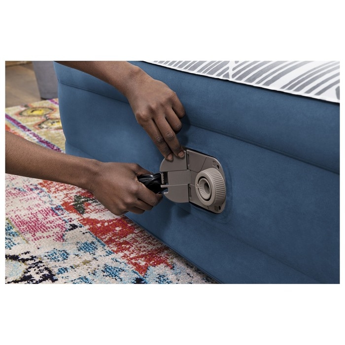 Кровать надувная Queen 203 х 152 х 36 см со встроенным электронасосом  6712Y   929862 Кровать надувная Queen 203 х 152 х 36 см со встроенным электронасосом  6712Y   929862