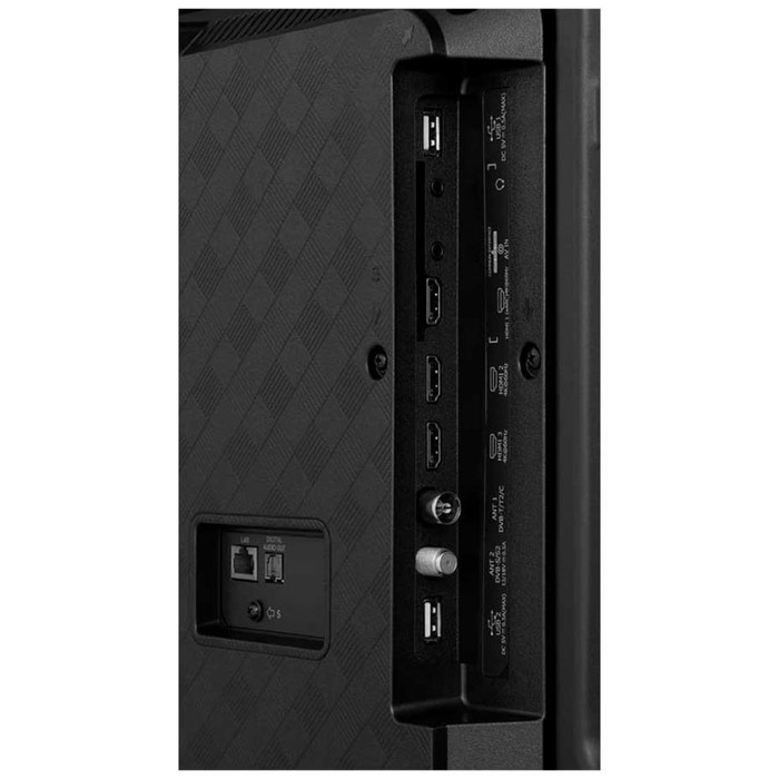 Телевизор Hisense 55A6K, 55 Телевизор Hisense 55A6K, 55", 3840x2160, DVB-T/T2/C/S2, HDMI 3, USB 2, Smart TV, чёрный