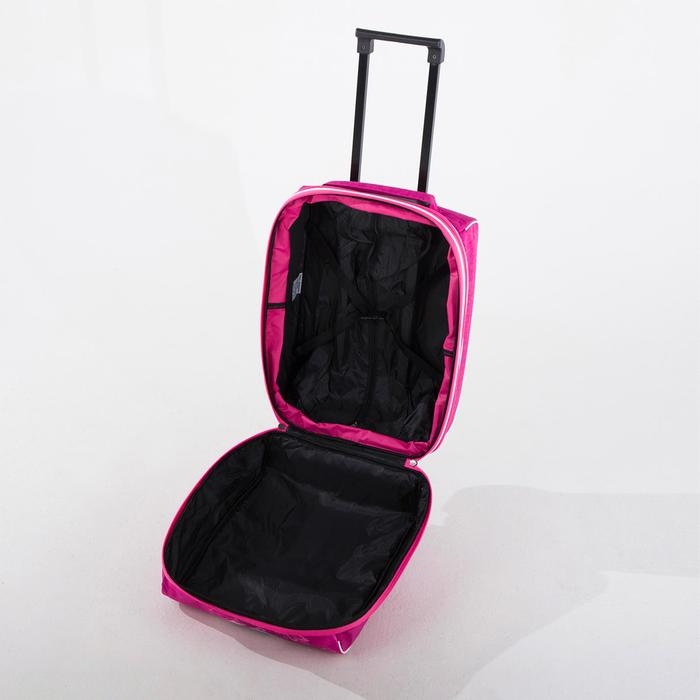 Чемодан детский 34 л (XS), Sacvoyage, отдел на молнии, цвет розовый