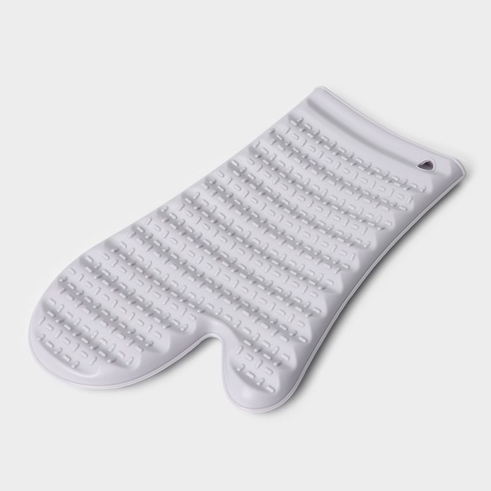 Прихватка для горячего Доляна «Мускат», силикон, 29×17 см, цвет МИКС Прихватка для горячего Доляна «Мускат», силикон, 29×17 см, цвет МИКС